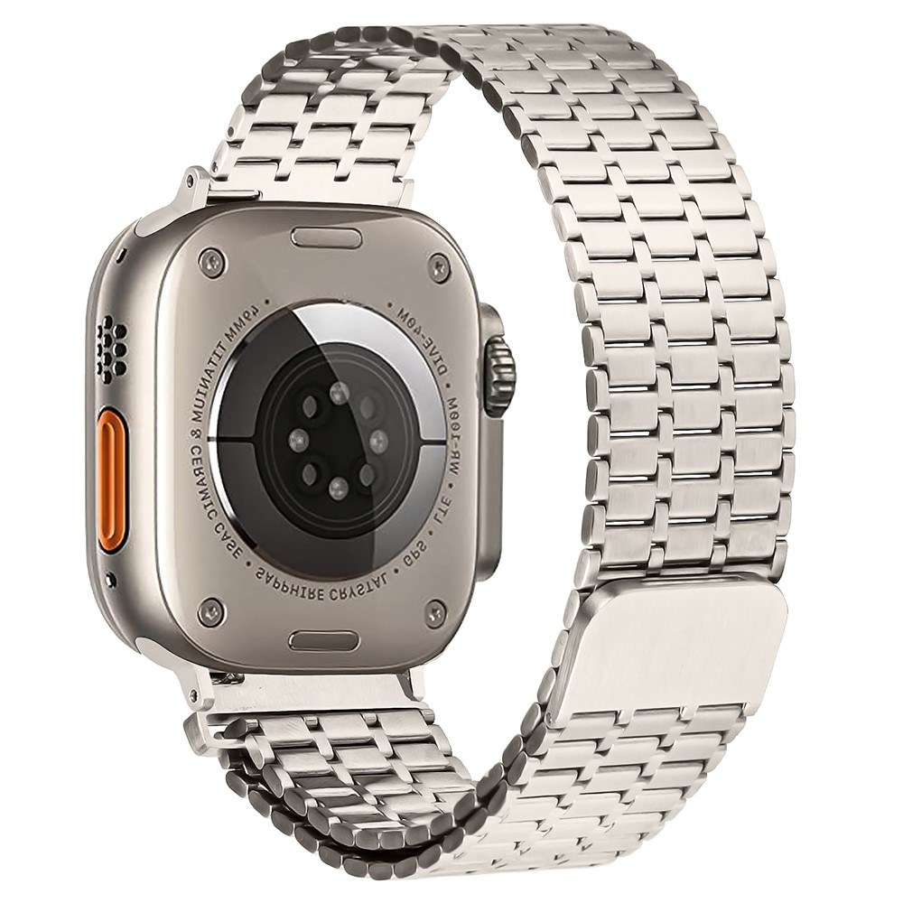 Correa Magnetic Business Apple Watch 45mm Series 8 titanio