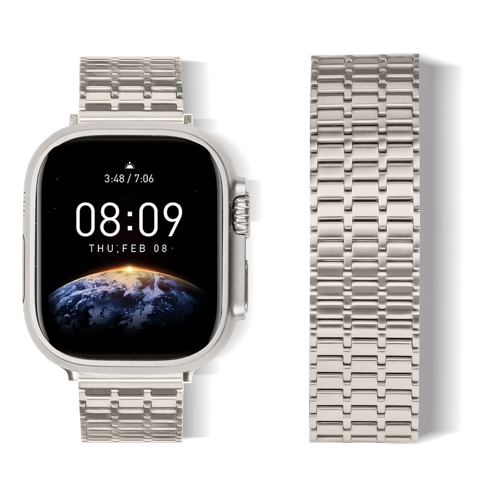 Correa Magnetic Business Apple Watch 45mm Series 8 titanio