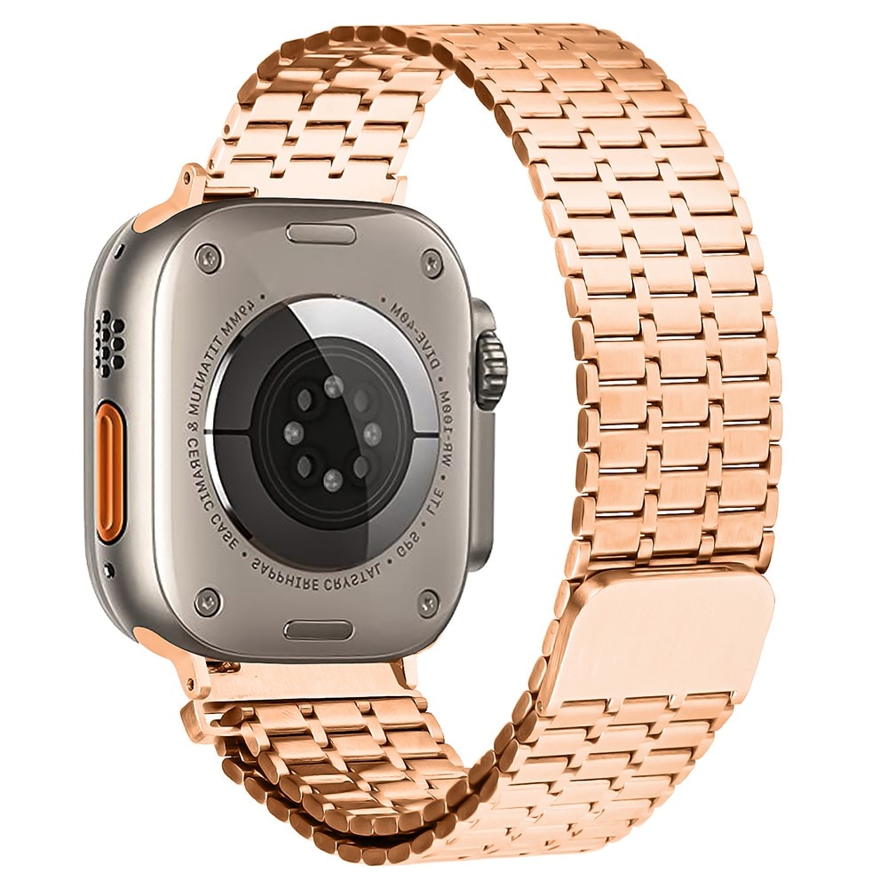 Correa Magnetic Business Apple Watch 41mm Series 9 oro rosa