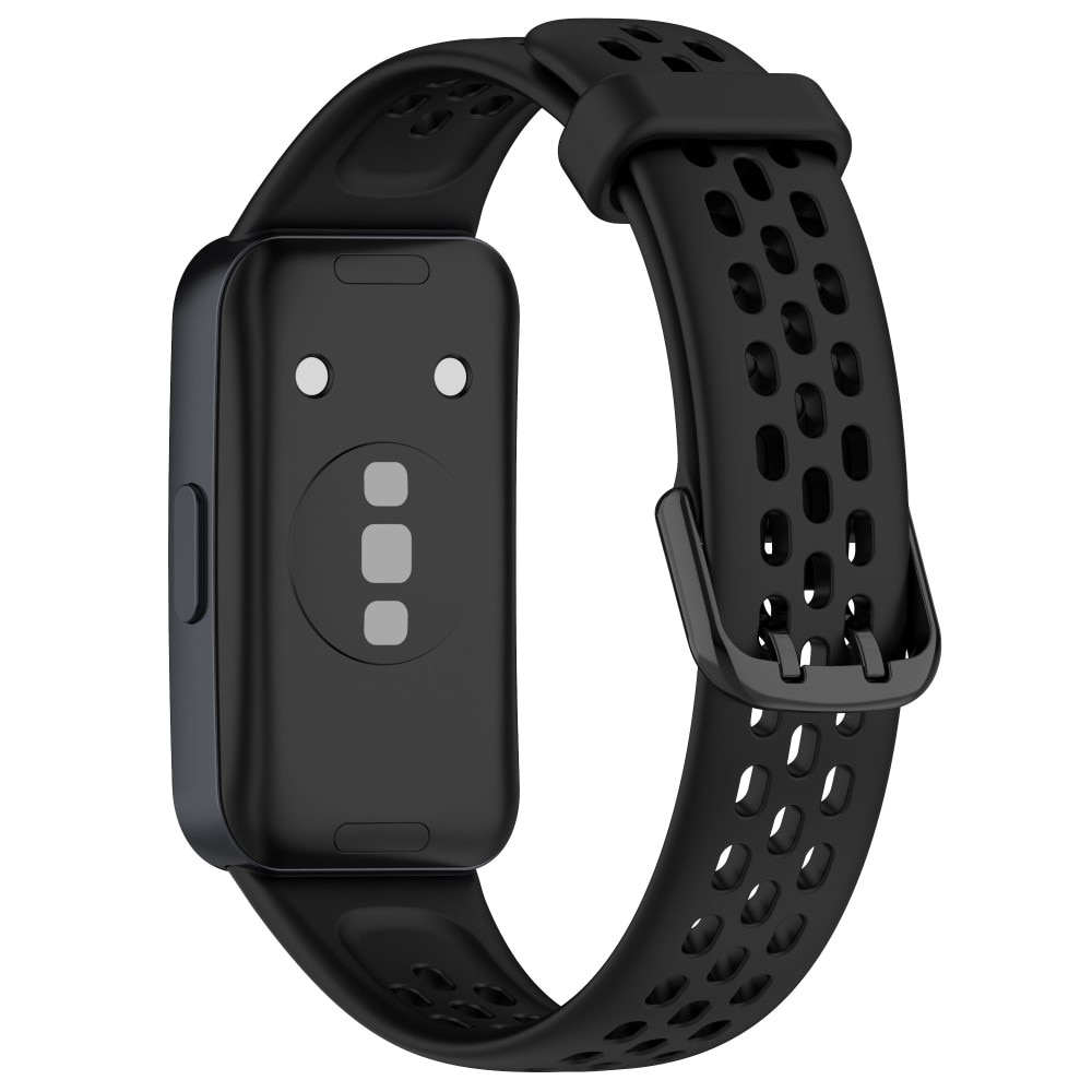 Correa Sport de silicona Huawei Band 8 negro