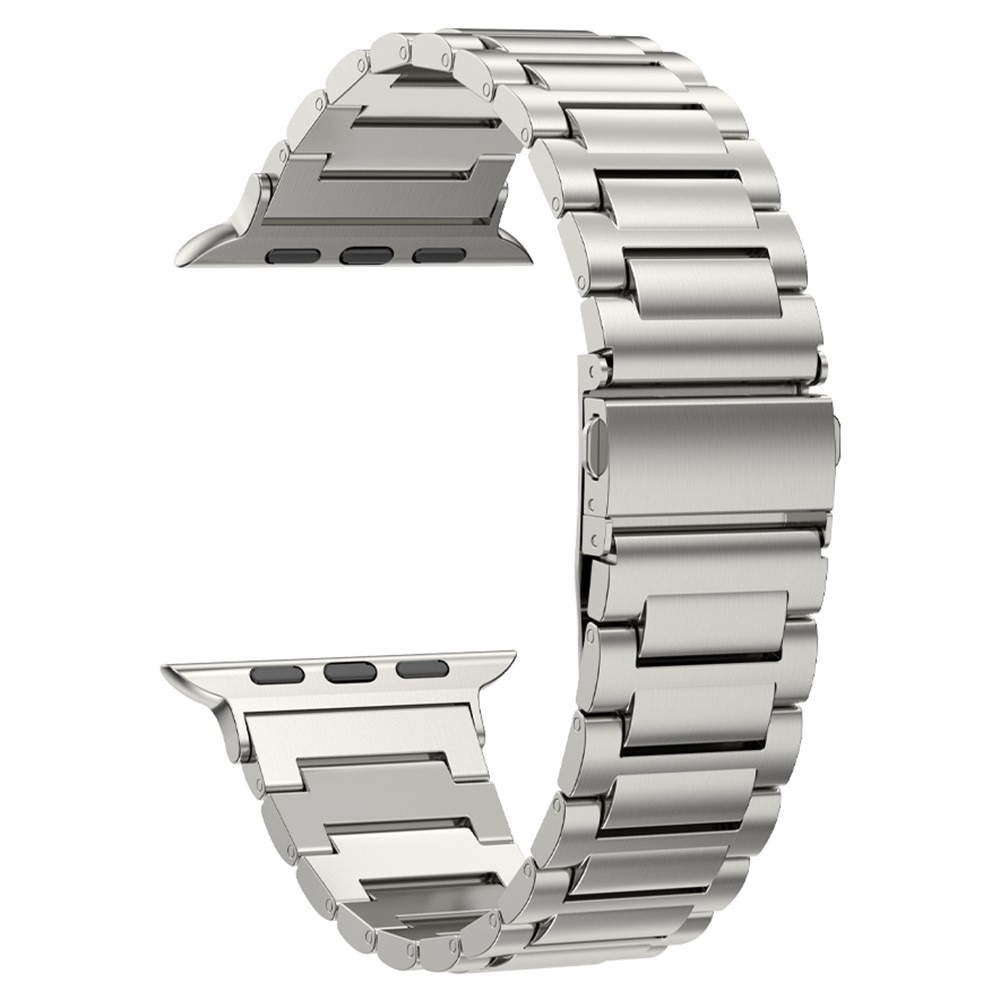 Correa de titanio Apple Watch Series 1-3 42mm Plata