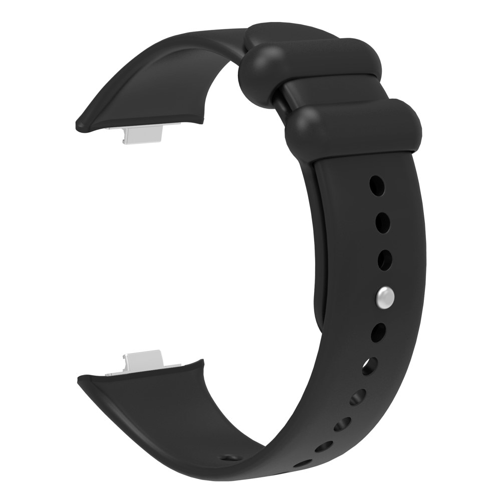 Correa de silicona para Xiaomi Smart Band 8 Pro, Negro