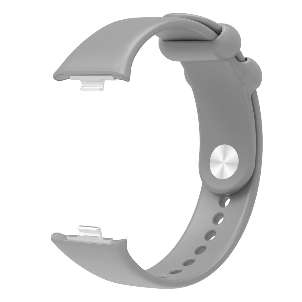 Correa de silicona para Xiaomi Smart Band 8 Pro, Gris