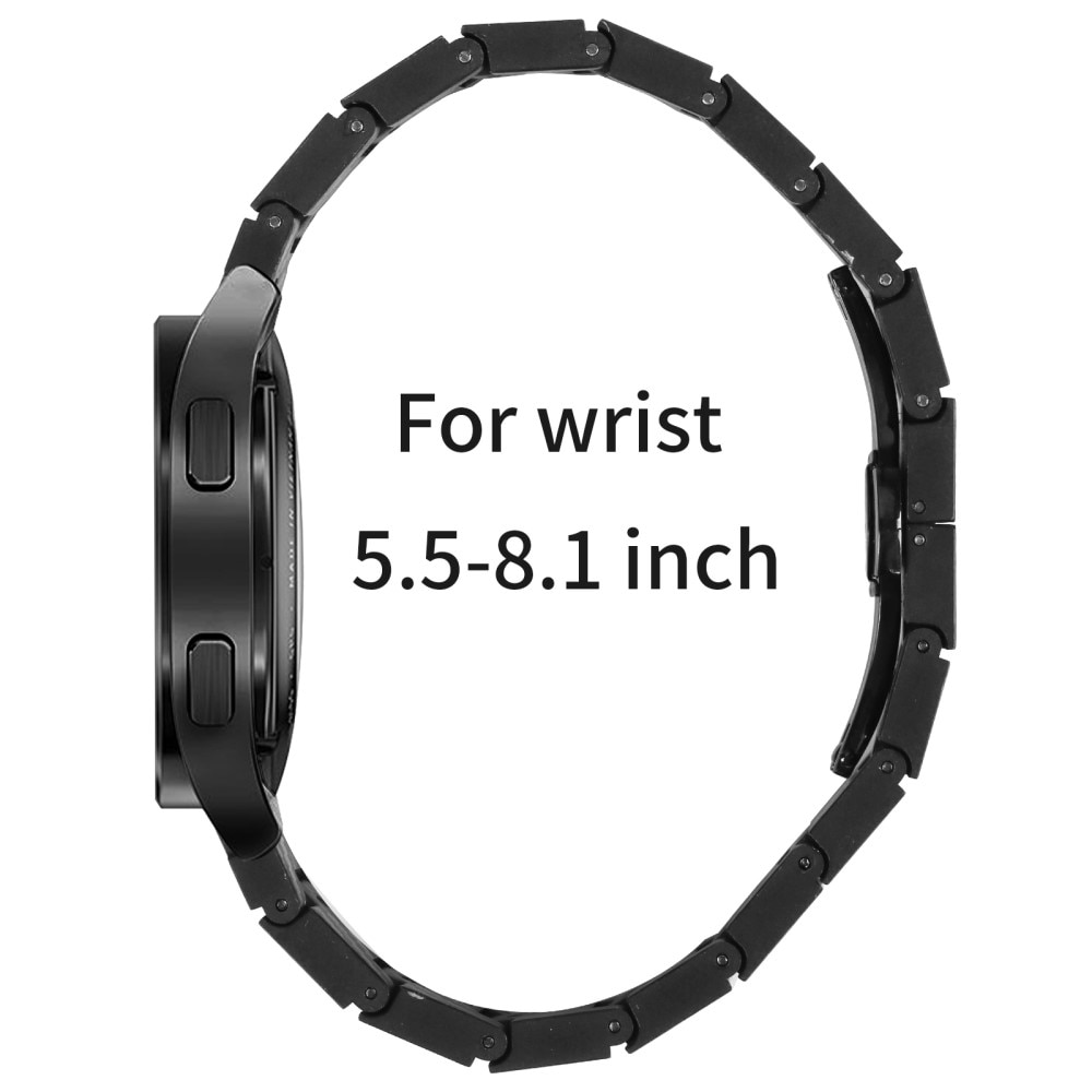 Pulsera de eslabones Fibra de carbon Samsung Galaxy Watch 6 44mm negro