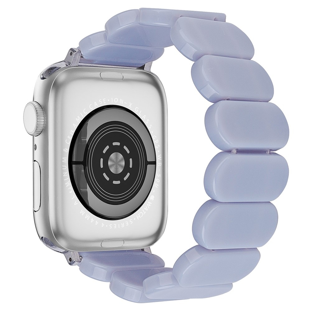 Correa resina elástica Apple Watch 42mm, violeta