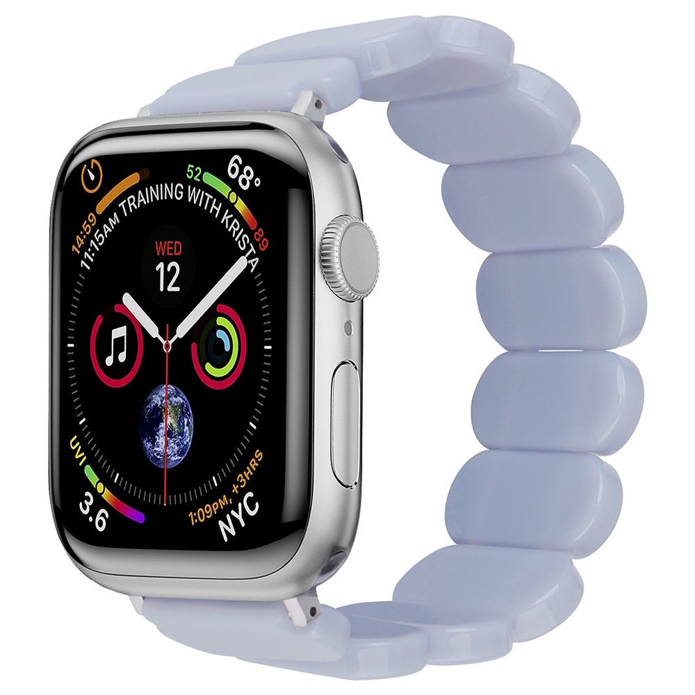 Correa resina elástica Apple Watch 42mm, violeta