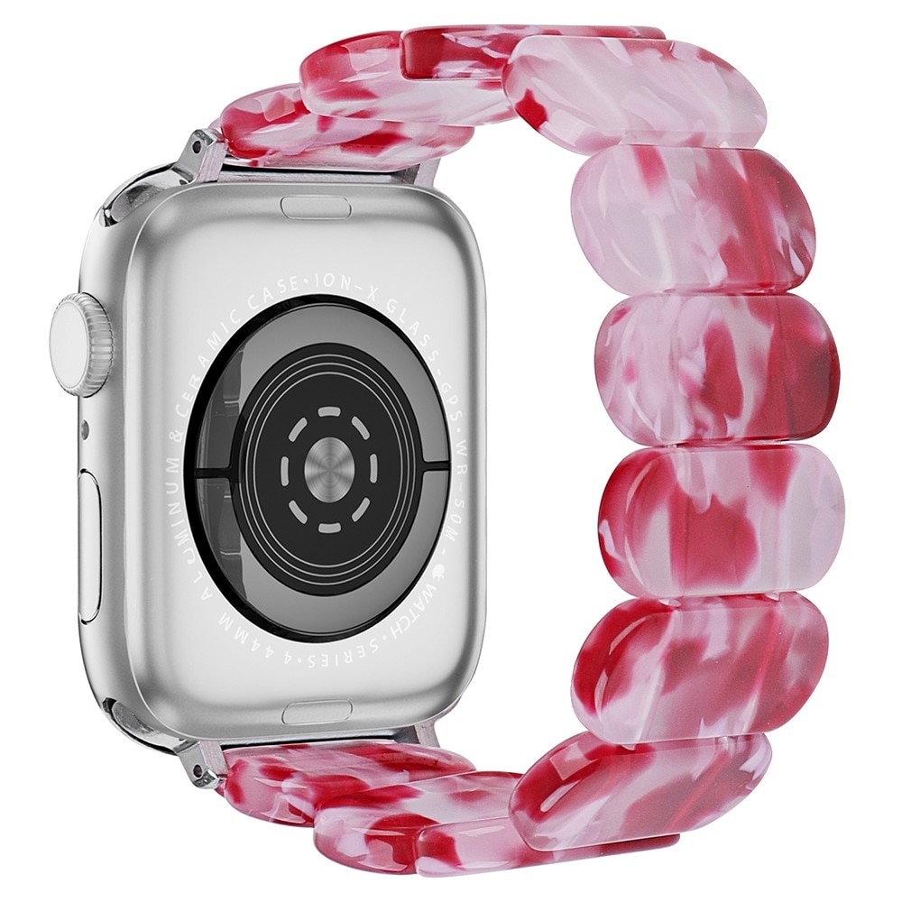 Correa resina elástica Apple Watch 45mm Series 9, mezcla rosa
