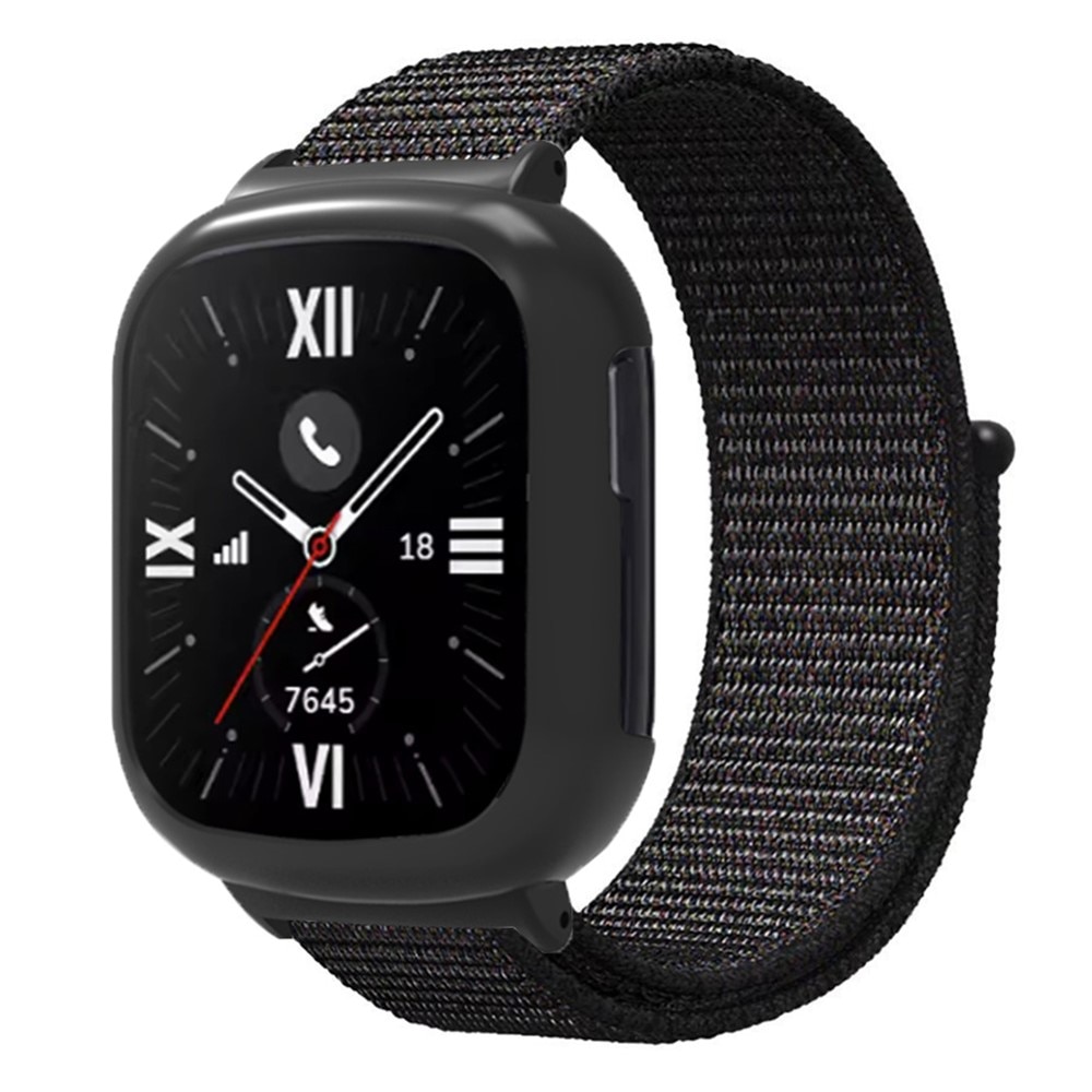 Correa de nailon Honor Watch 4 negro