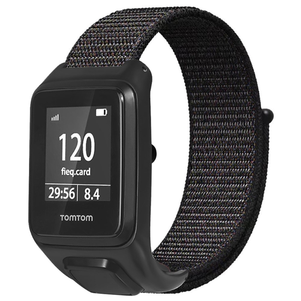 Correa de nailon  TomTom Runner 3 Negro