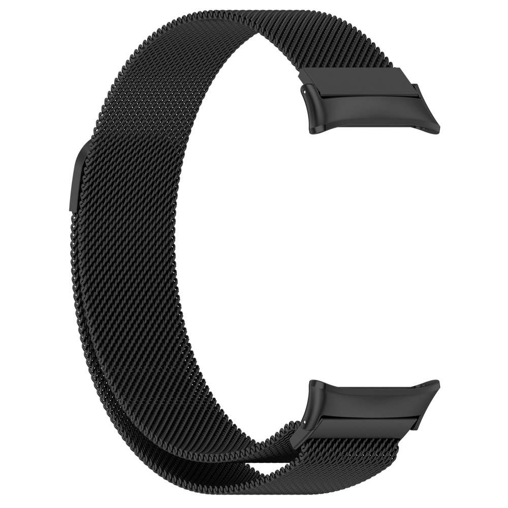 Pulsera milanesa para  Honor Watch 4, Negro