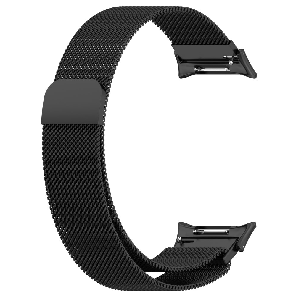 Pulsera milanesa para  Honor Watch 4, Negro