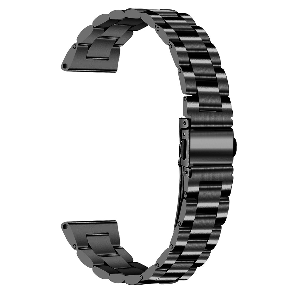 Correa fina de acero Samsung Galaxy Watch 4 Classic 46mm negro