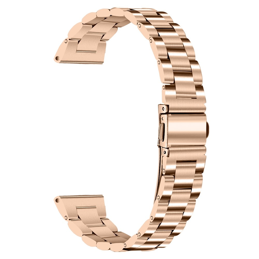 Correa fina de acero Samsung Galaxy Watch 4 40mm oro rosa