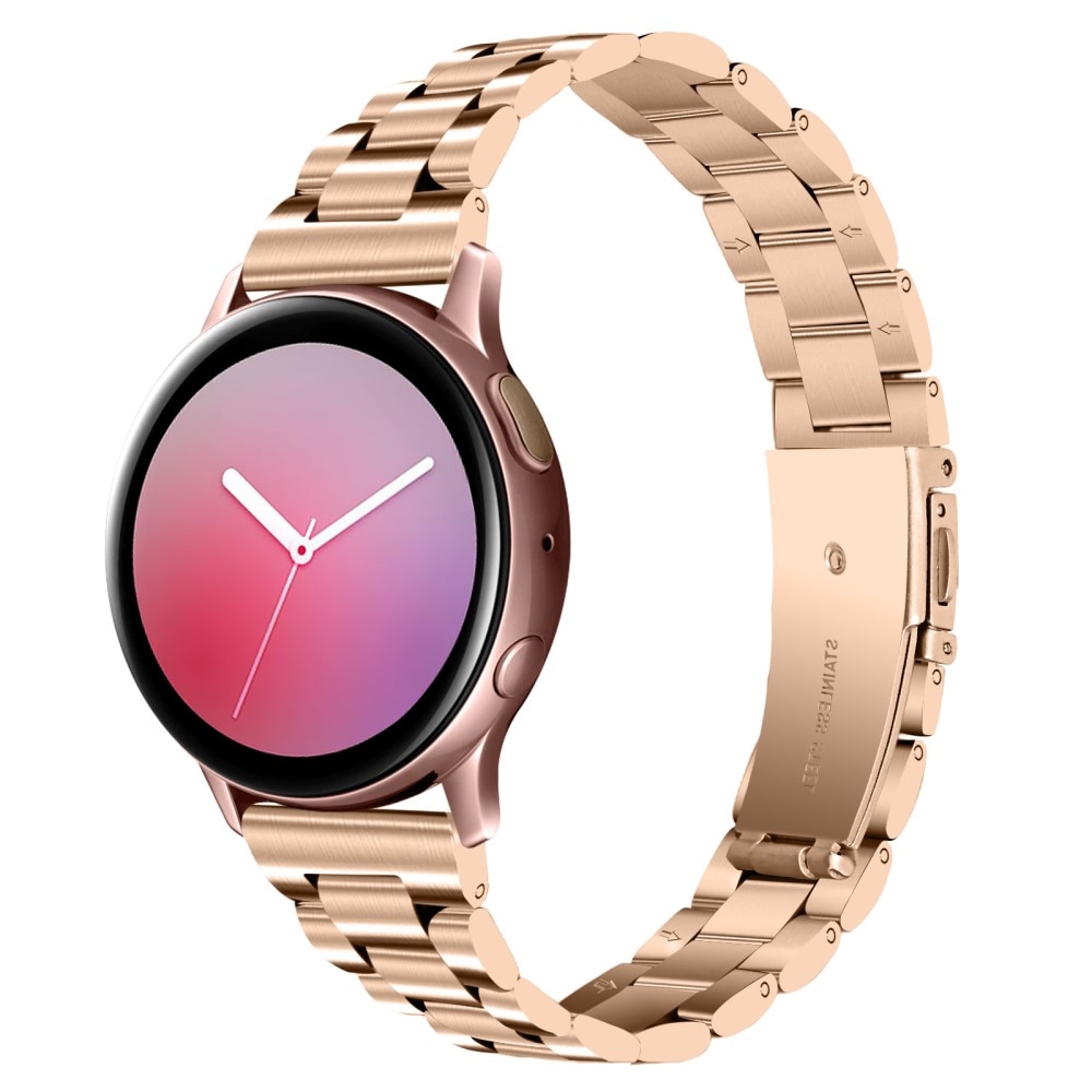 Correa fina de acero Samsung Galaxy Watch 5 40mm oro rosa