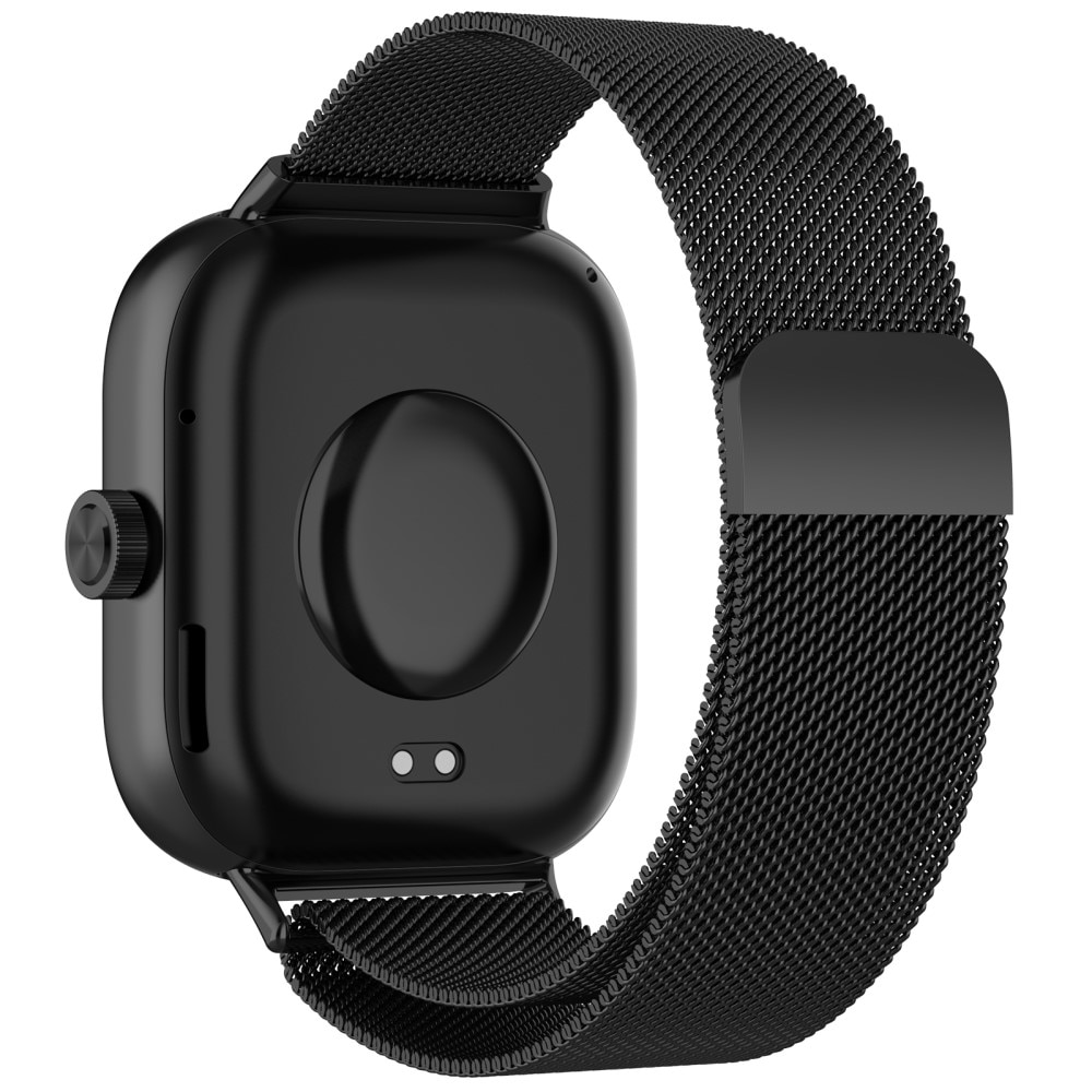 Pulsera milanesa para Xiaomi Redmi Watch 4, Negro
