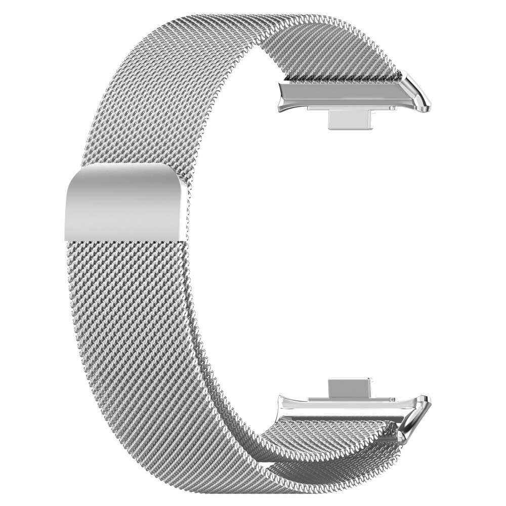 Pulsera milanesa para Xiaomi Redmi Watch 4, Plata