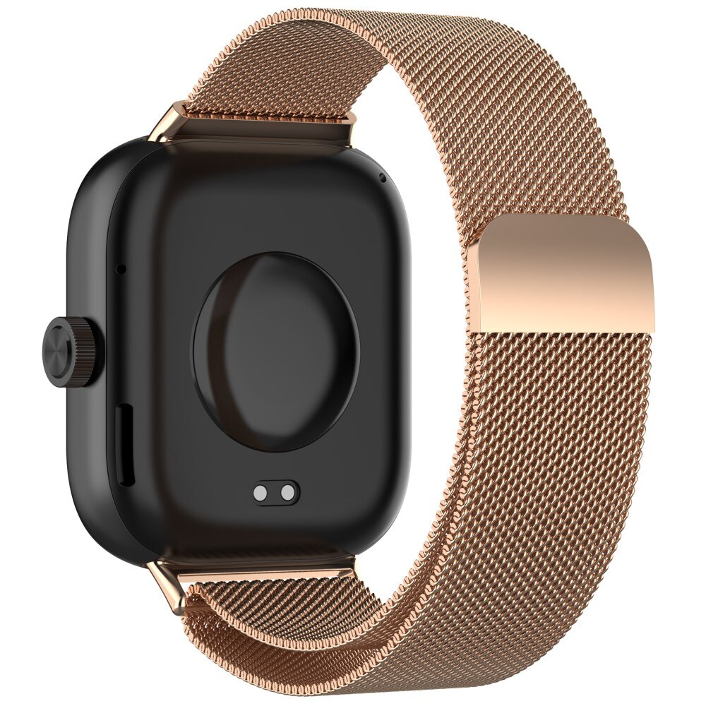 Pulsera milanesa para Xiaomi Redmi Watch 4, Plata