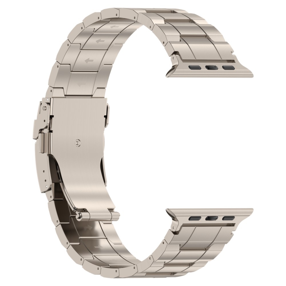 Elevate Correa de titanio Apple Watch 44mm, titanio