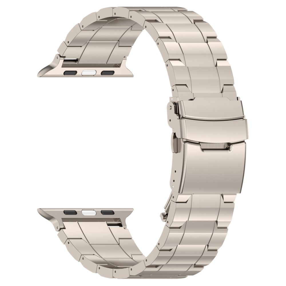 Elevate Correa de titanio Apple Watch 44mm, titanio