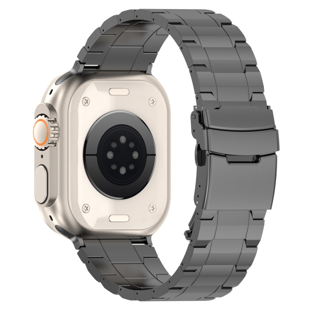 Elevate Correa de titanio Apple Watch 38mm, gris