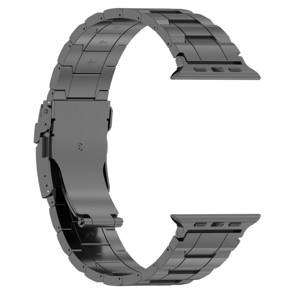 Elevate Correa de titanio Apple Watch 41mm Series 7, gris