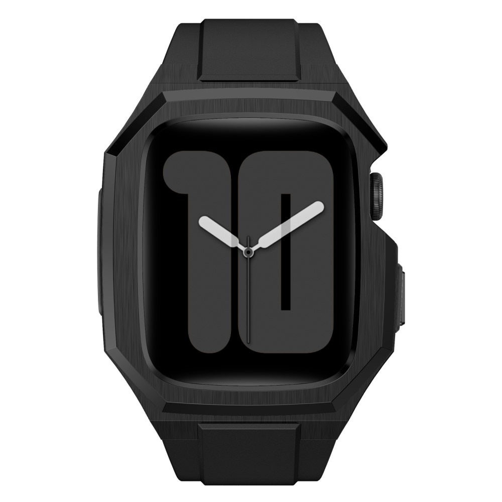 Correa con de funda acero inoxidable Apple Watch SE 44mm negro