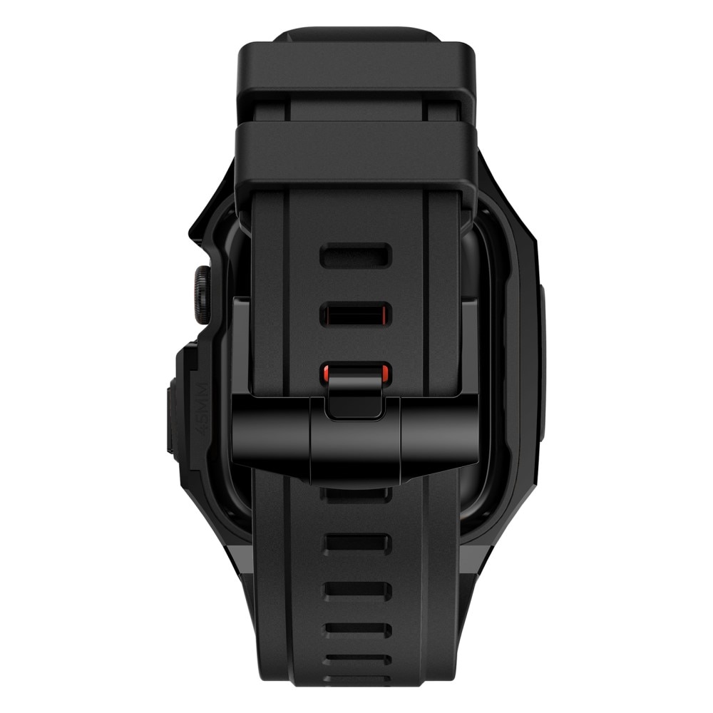 Correa con de funda acero inoxidable Apple Watch SE 44mm negro