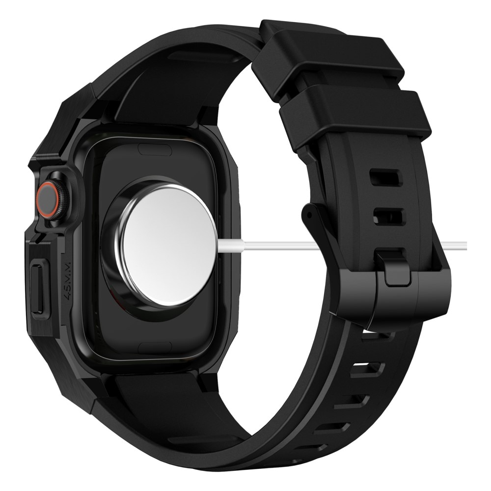 Correa con de funda acero inoxidable Apple Watch SE 44mm negro