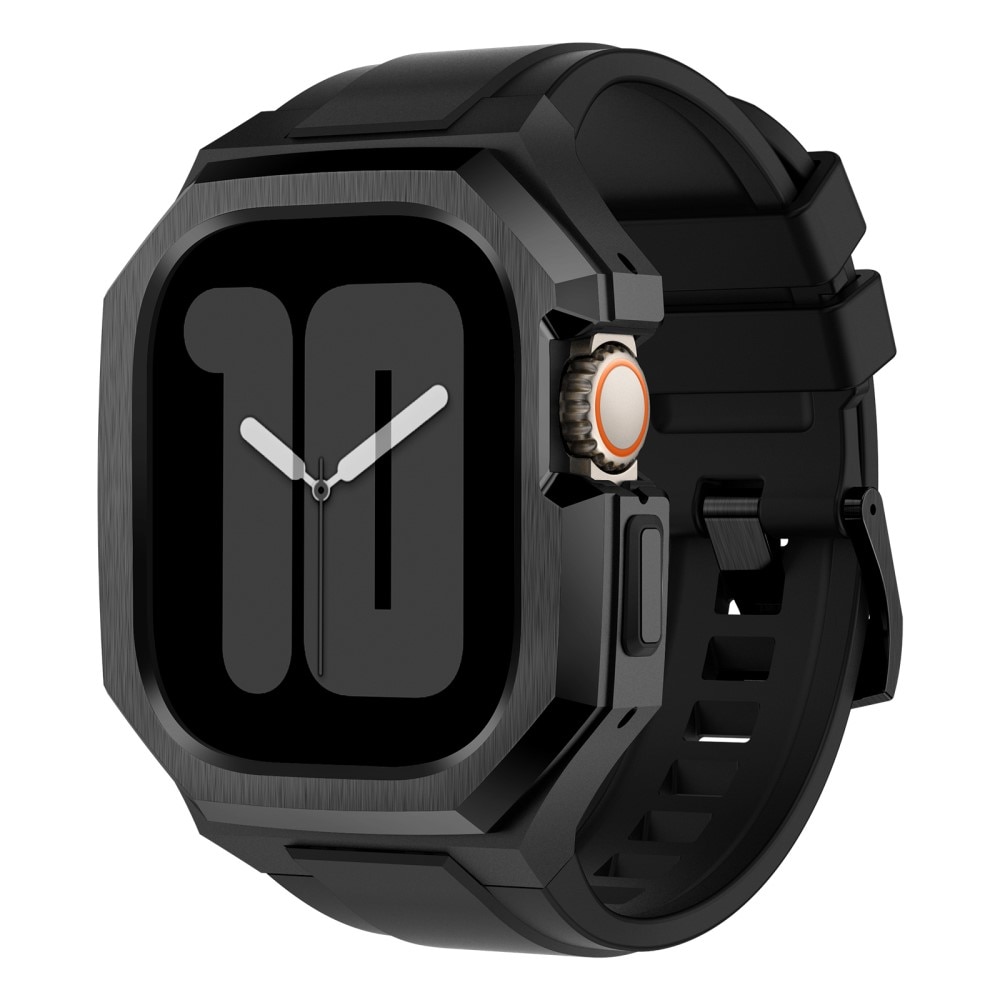 Correa con de funda acero inoxidable Apple Watch Ultra 2 49mm negro