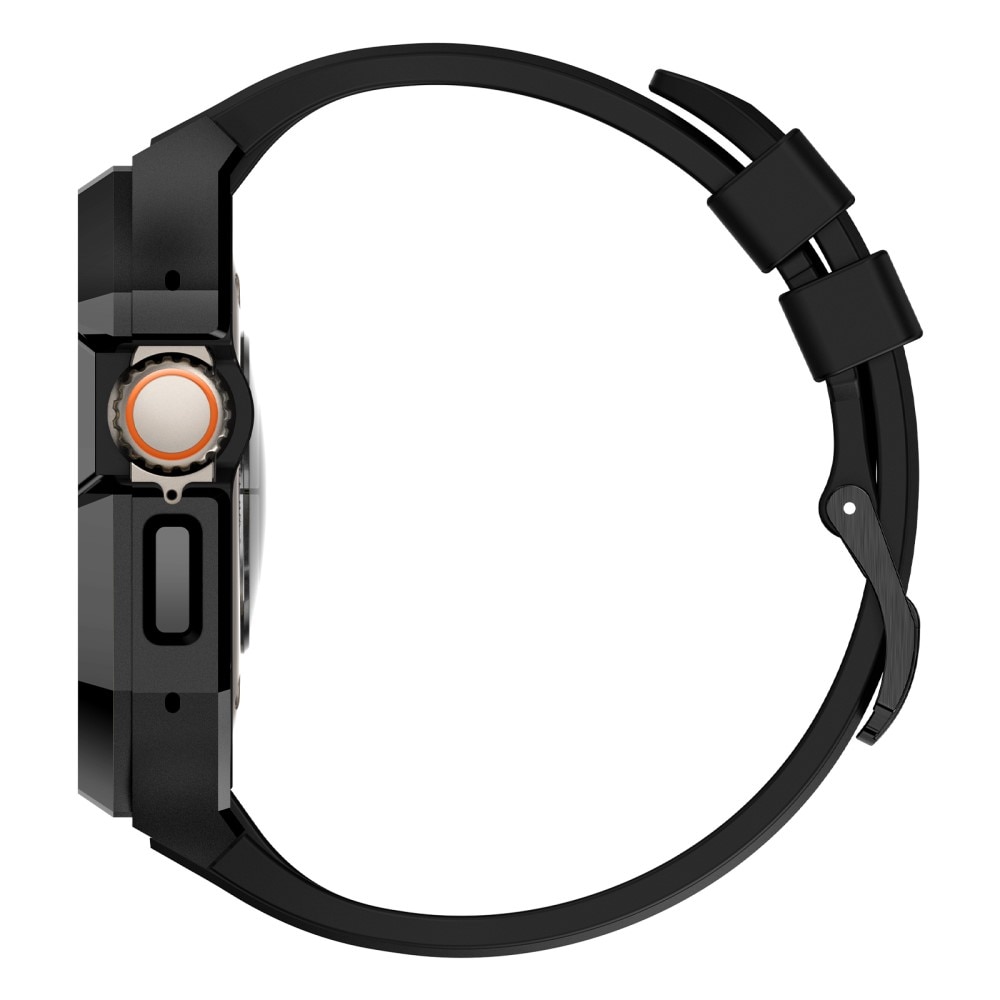 Correa con de funda acero inoxidable Apple Watch Ultra 49mm negro