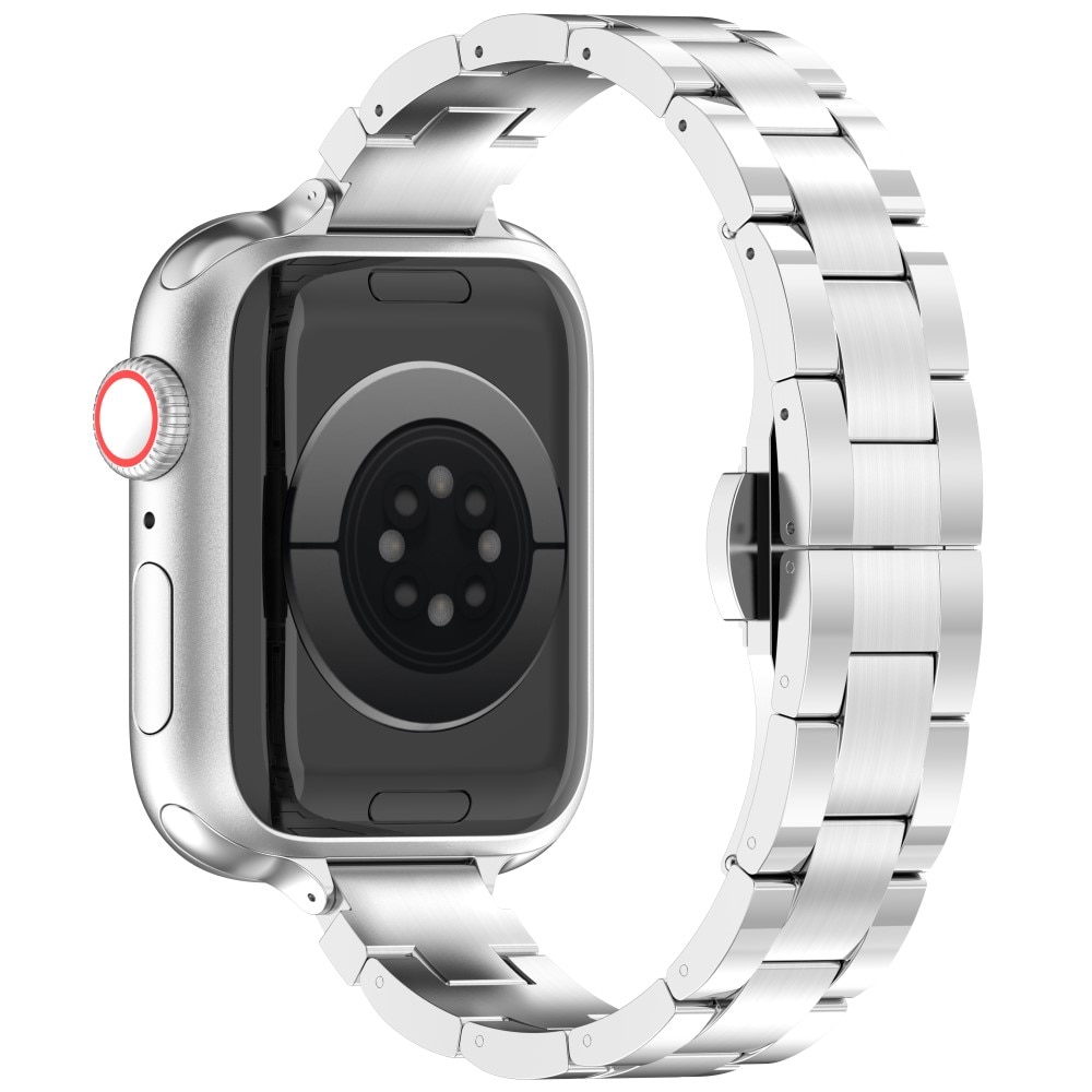 Slim Correa de titanio Apple Watch SE 40mm, plata