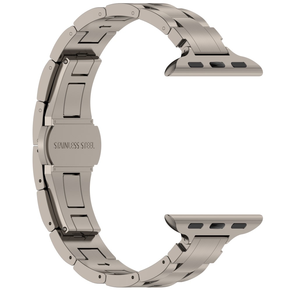 Slim Correa de titanio Apple Watch 41mm Series 8, titanio