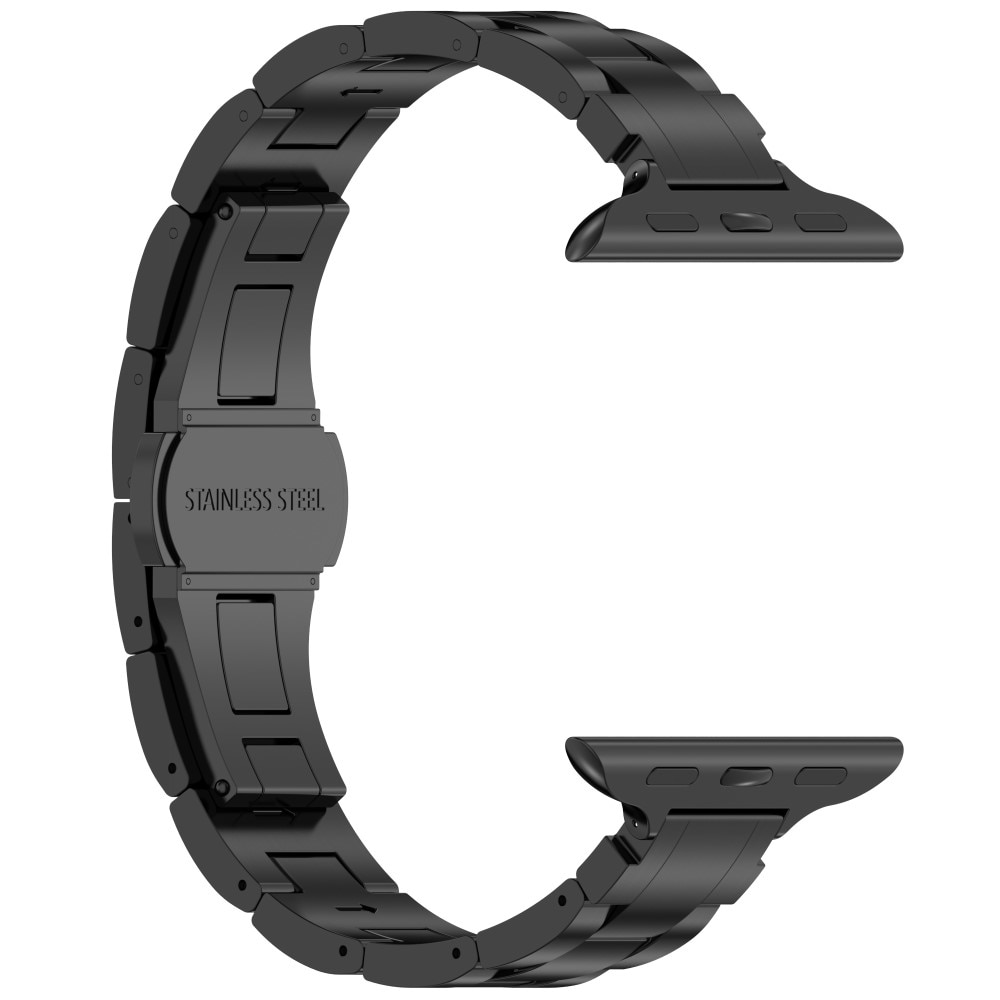 Slim Correa de titanio Apple Watch 42mm, negro