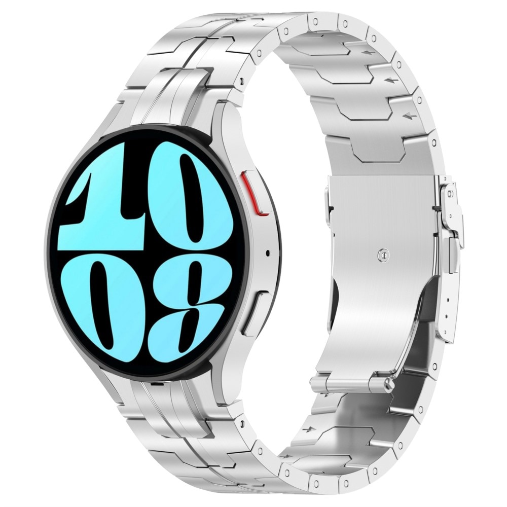 Race Stainless Steel Samsung Galaxy Watch 4 Classic 46mm plata