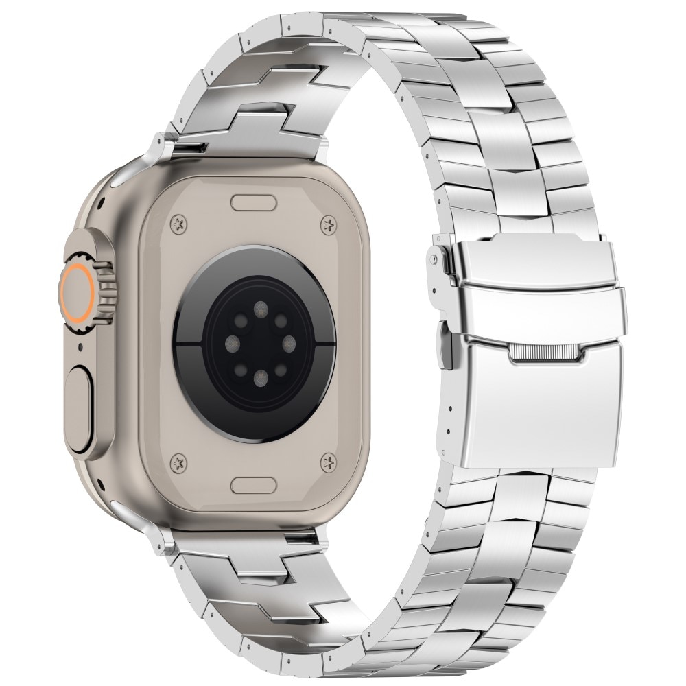 Race Correa de titanio Apple Watch 41mm Series 8, plata