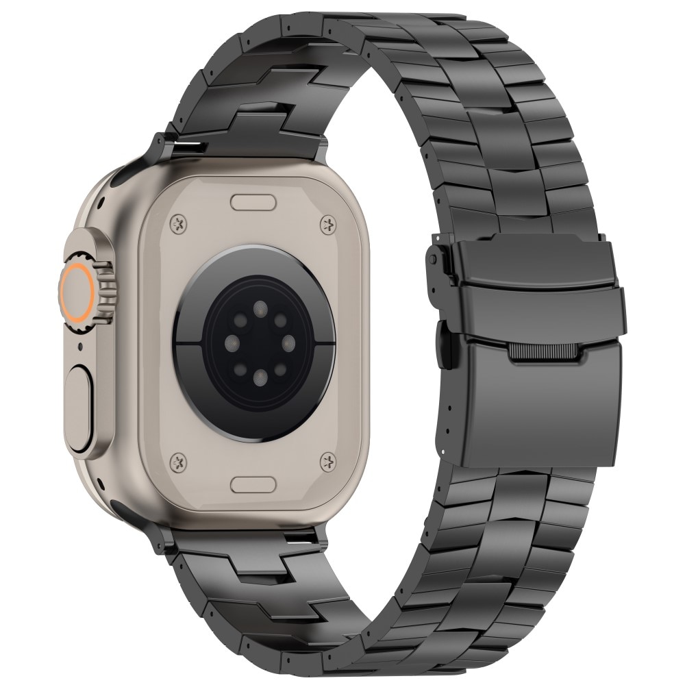 Race Correa de titanio Apple Watch SE 44mm, negro