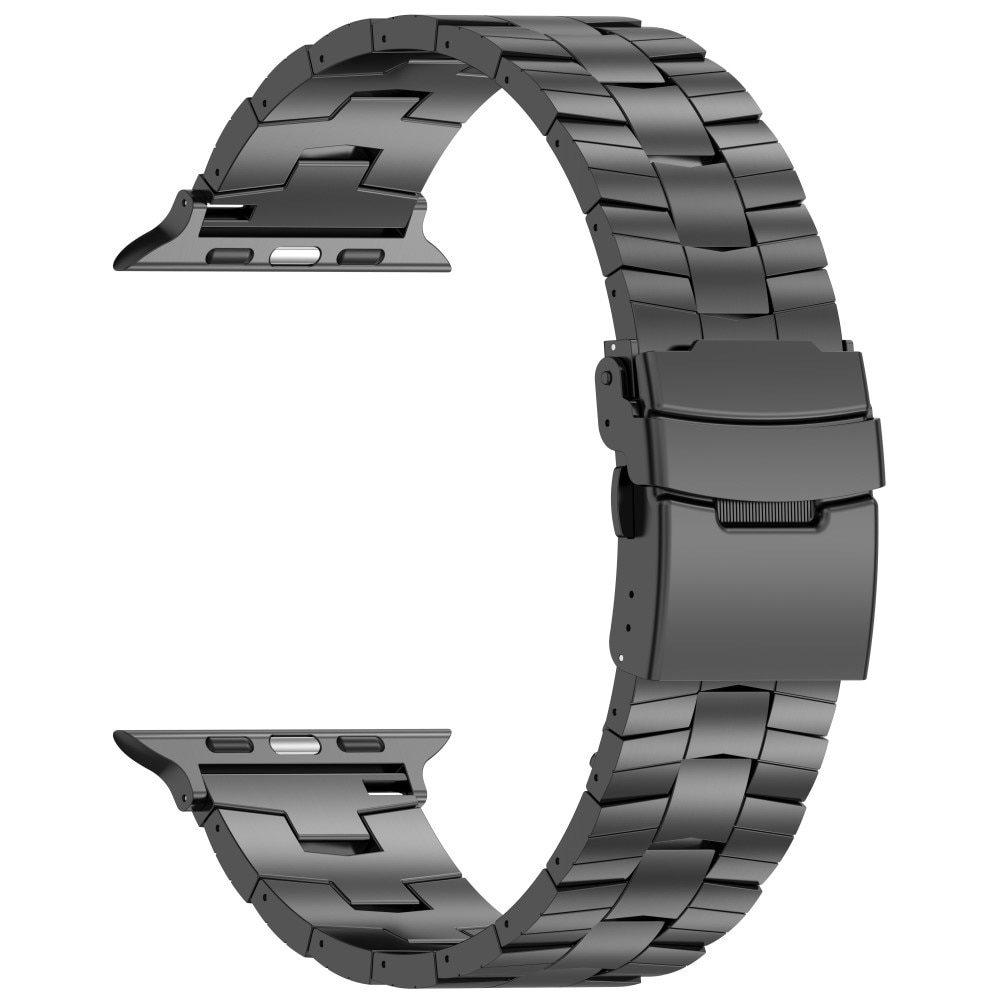 Race Correa de titanio Apple Watch 45mm Series 7, negro
