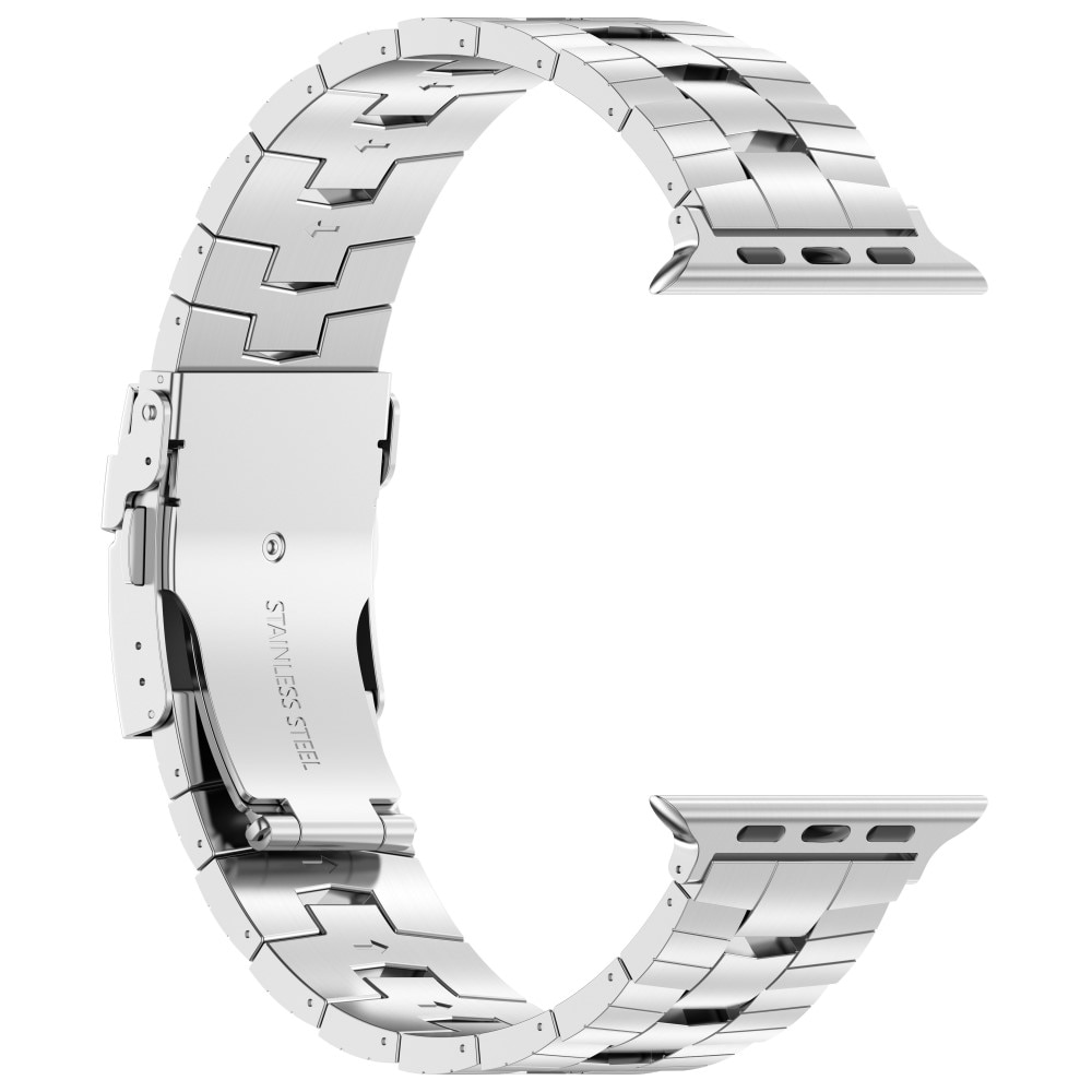 Race Correa de titanio Apple Watch 45mm Series 7, plata