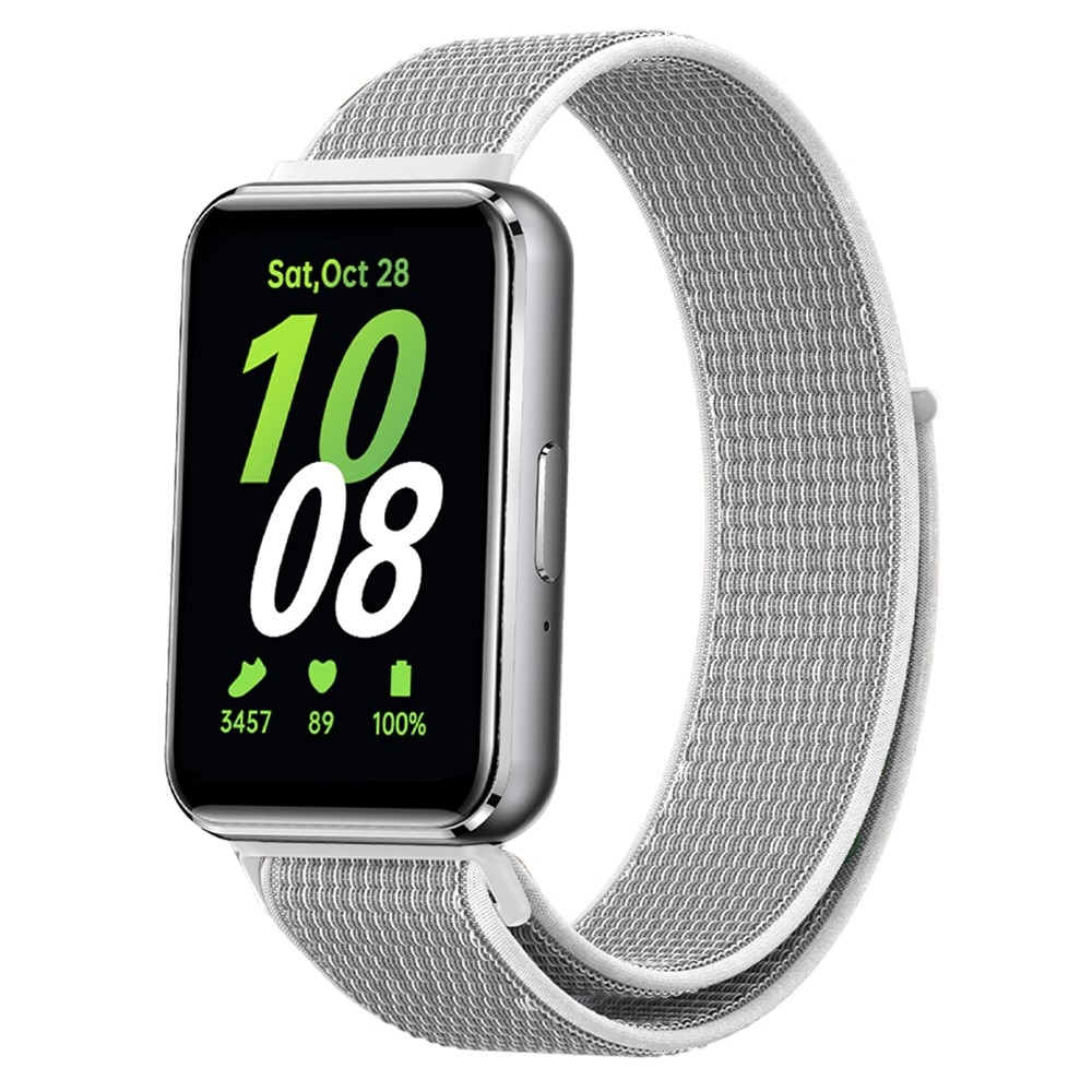 Correa de nailon Samsung Galaxy Fit 3 Gris