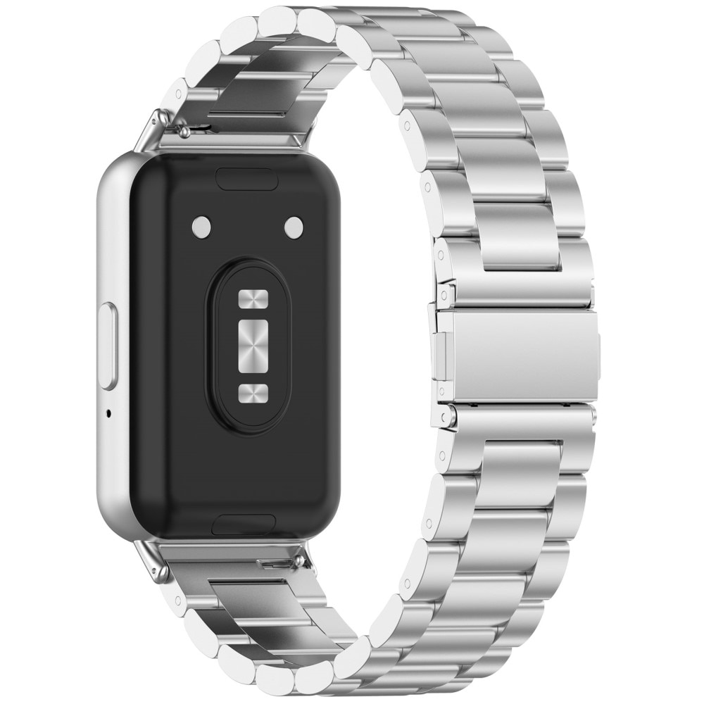 Correa de acero Samsung Galaxy Fit 3 Plata