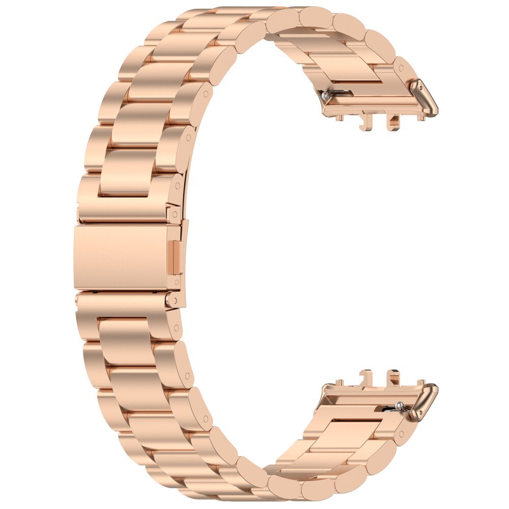 Correa de acero Samsung Galaxy Fit 3 oro rosa