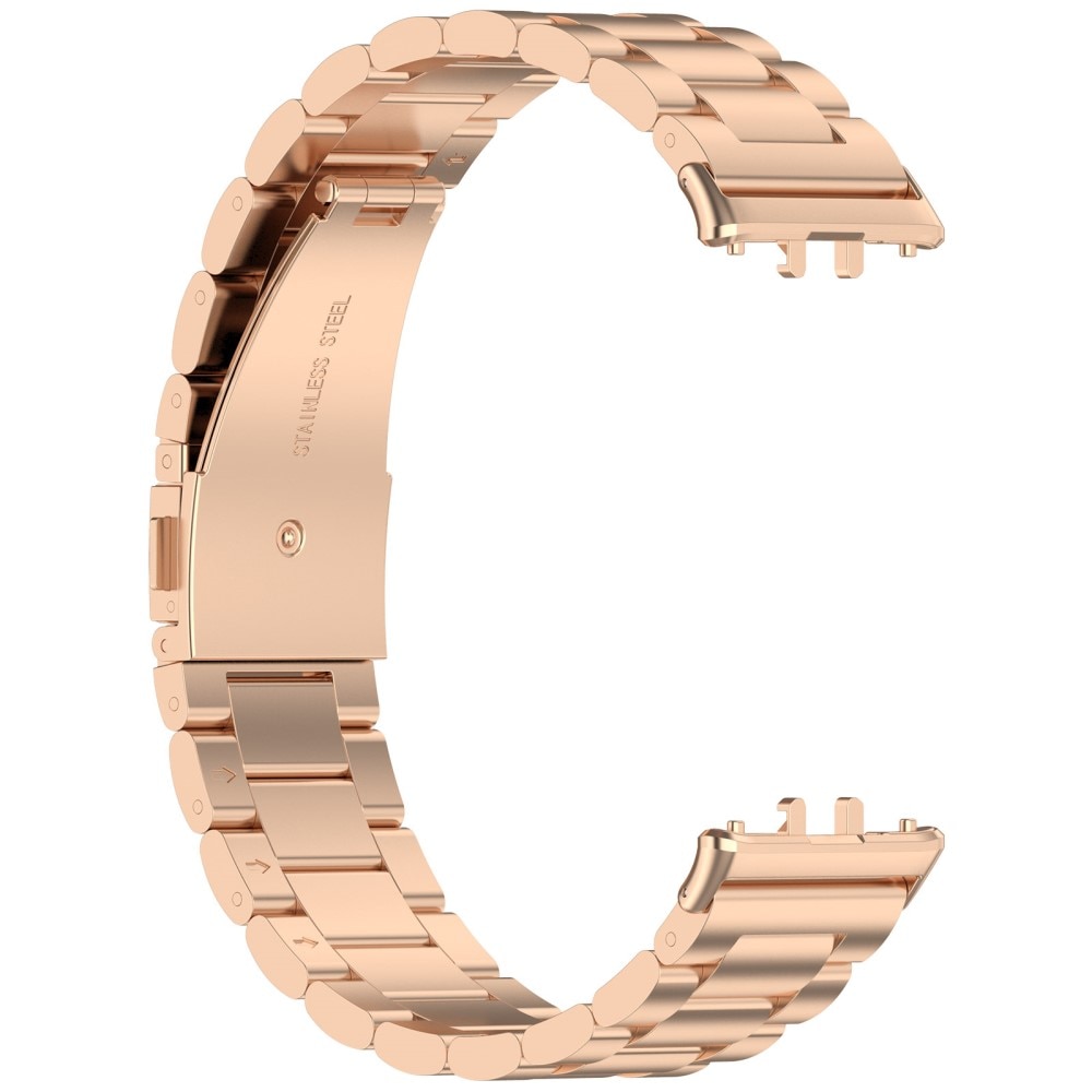 Correa de acero Samsung Galaxy Fit 3 Oro rosa