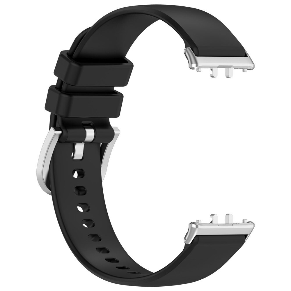 Correa de silicona para Samsung Galaxy Fit 3, Negro