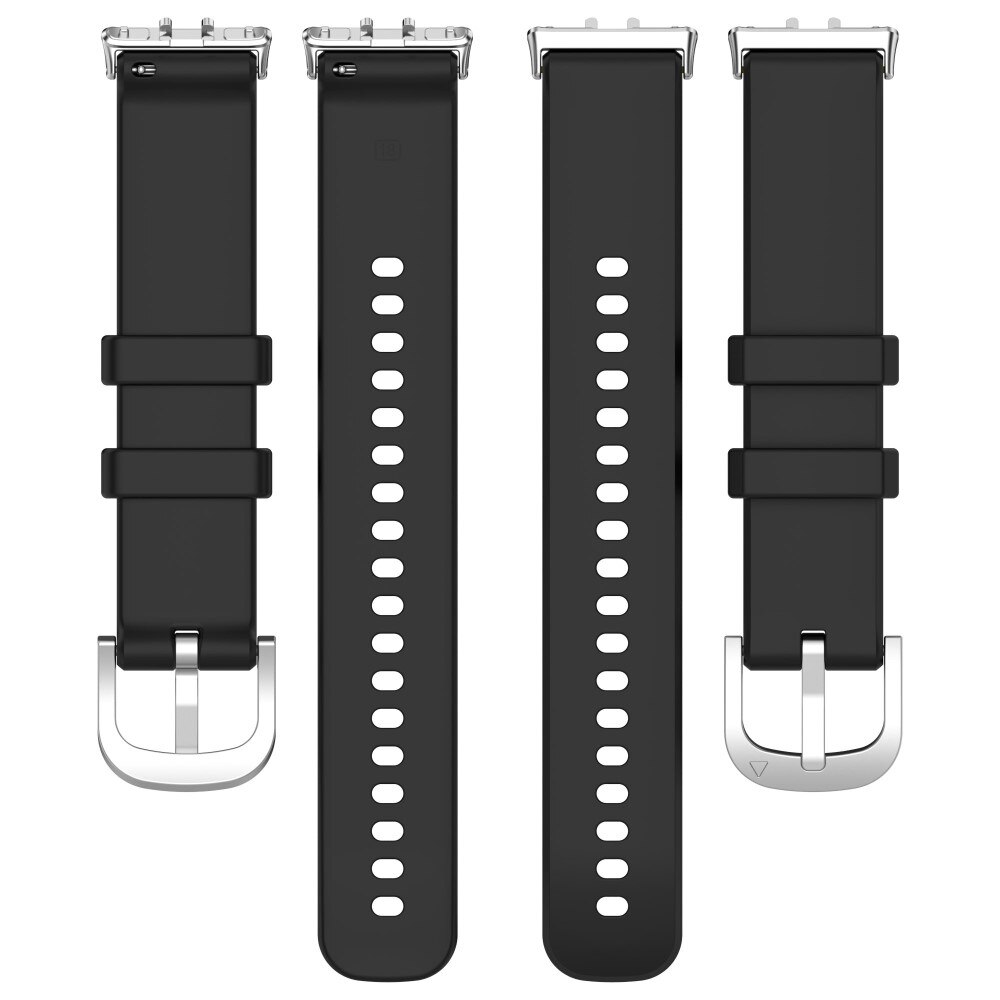 Correa de silicona para Samsung Galaxy Fit 3, Negro
