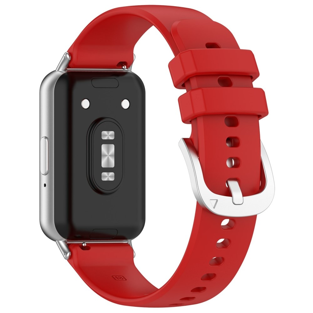 Correa de silicona para Samsung Galaxy Fit 3, Rojo