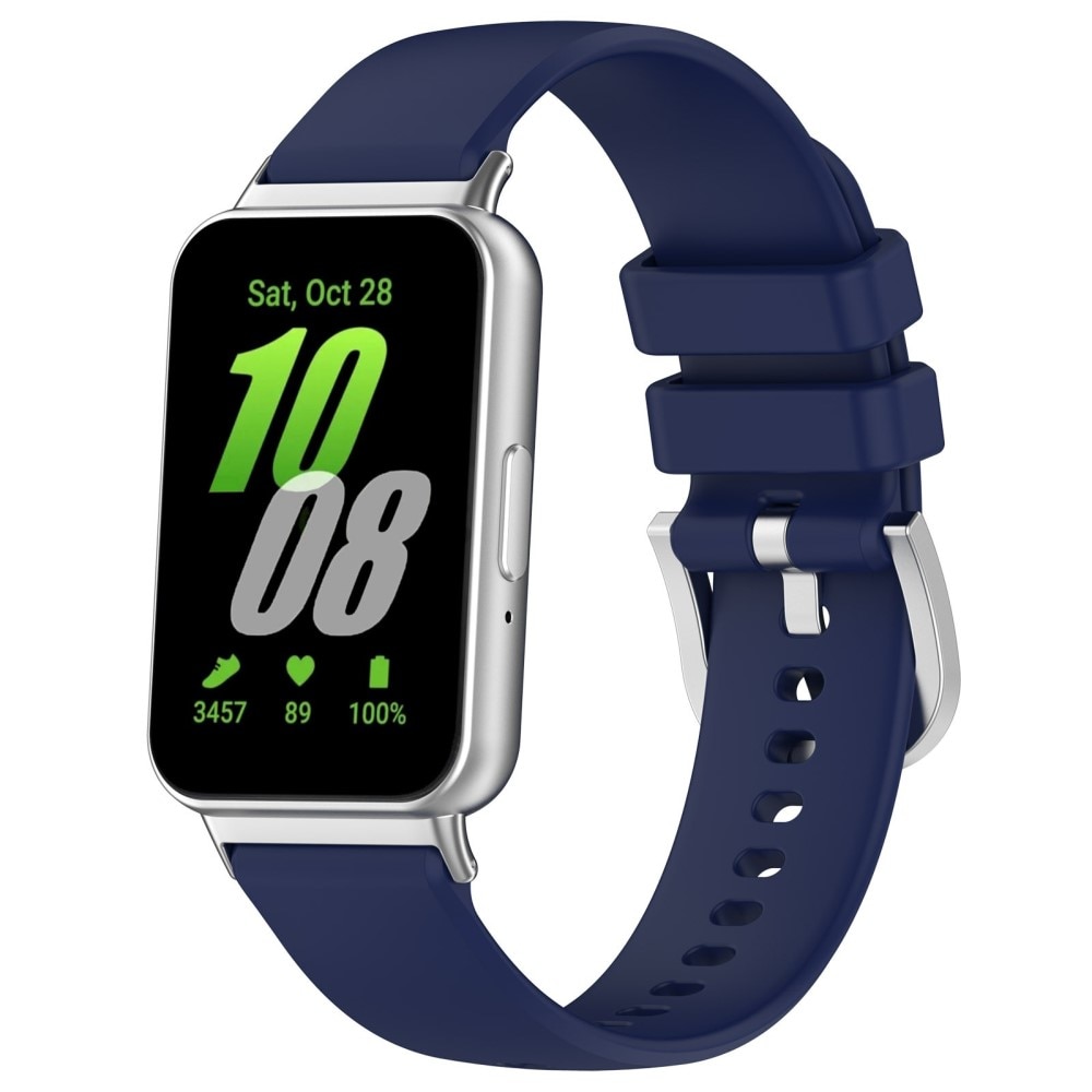 Correa de silicona para Samsung Galaxy Fit 3, Azul