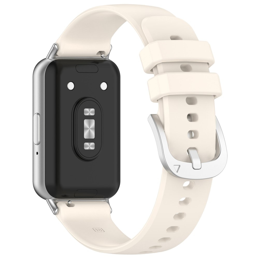 Correa de silicona para Samsung Galaxy Fit 3, Beige