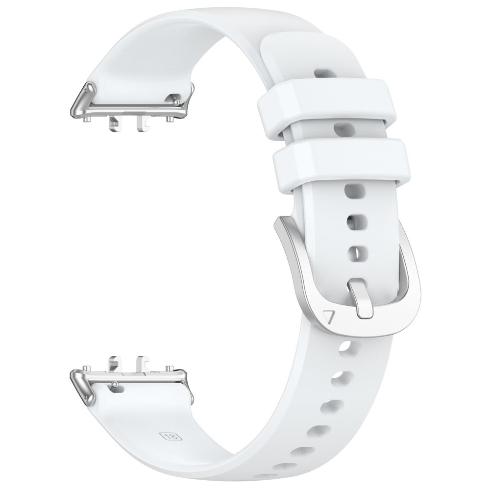 Correa de silicona para Samsung Galaxy Fit 3, blanco