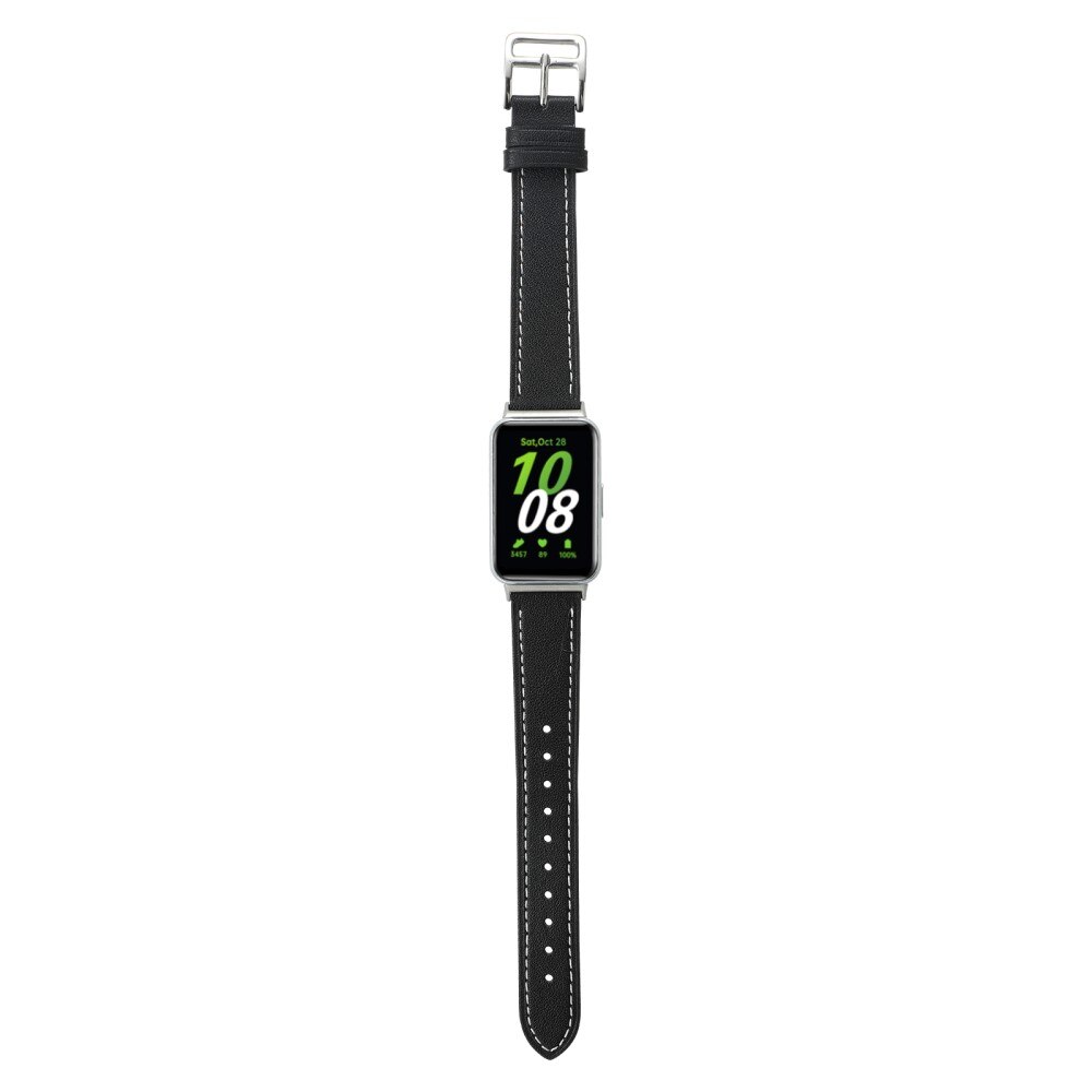 Correa de Piel Samsung Galaxy Fit 3 negro