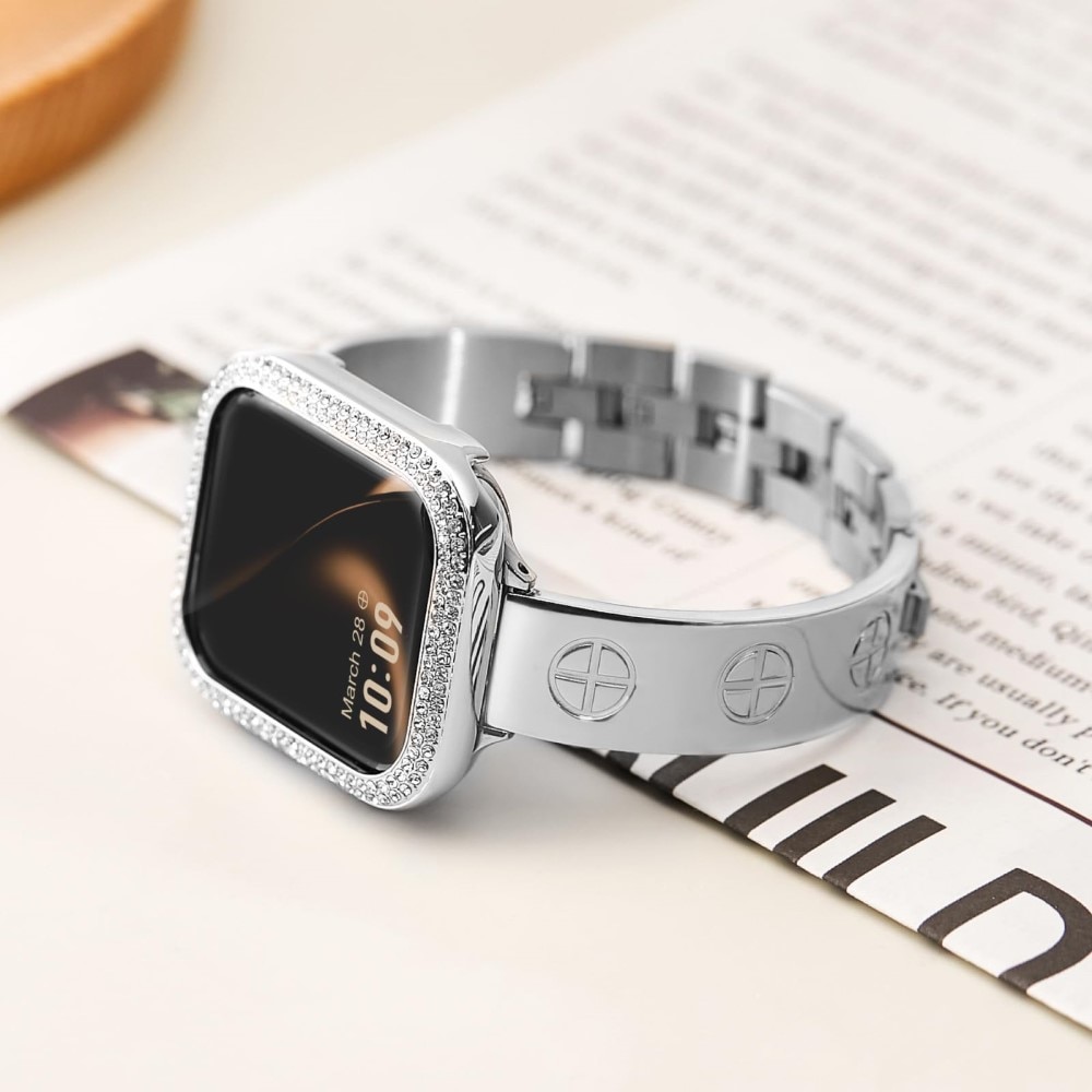 Correa Bangle Cross Apple Watch 41mm Series 9, negro